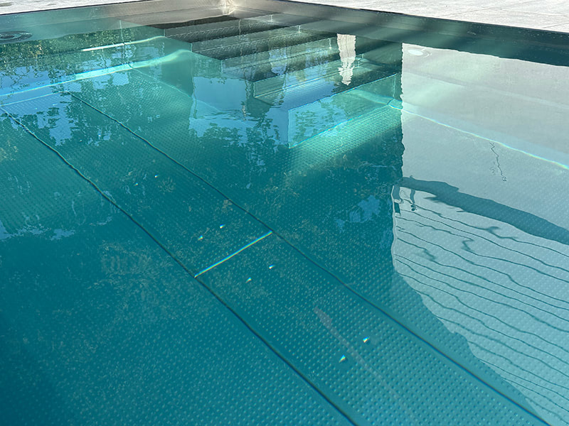 Goulotte piscine inox