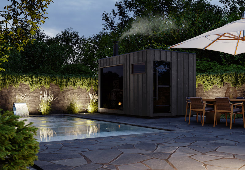 Sauna d'extérieur