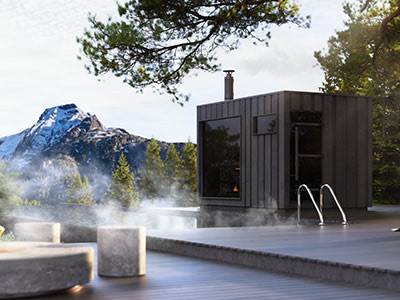 Sauna extérieur