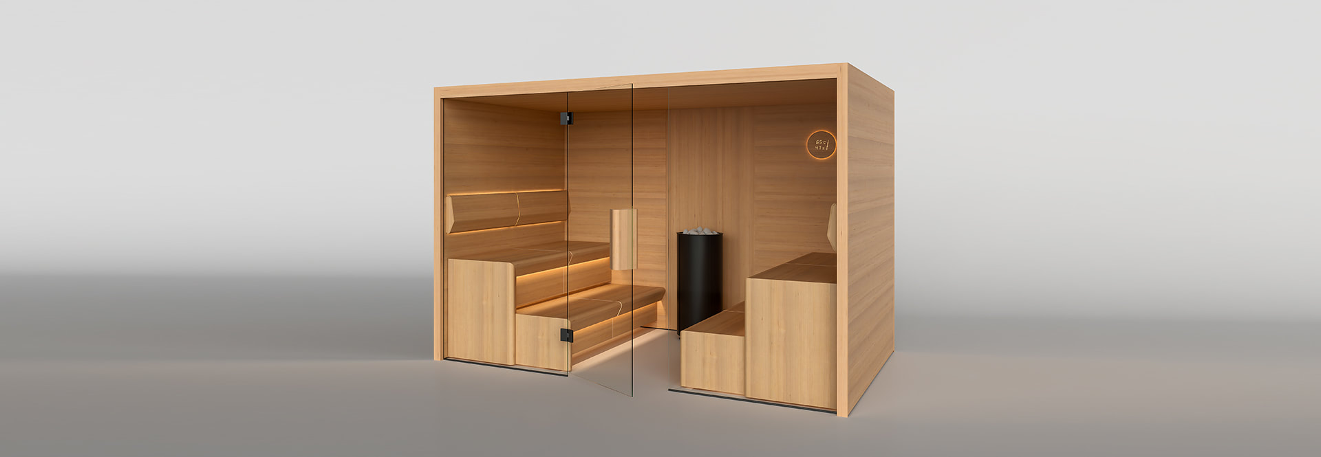 Plan 3D sauna Suisse
