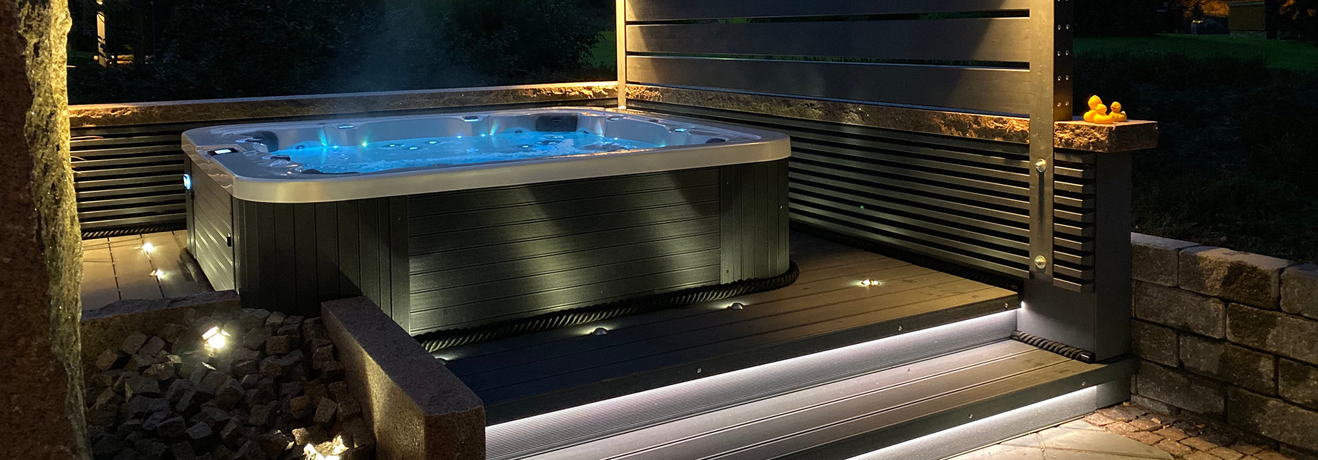 Conception de votre spa extérieur sur mesure - Designo Wellness