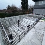 Habiller une piscine béton en inox