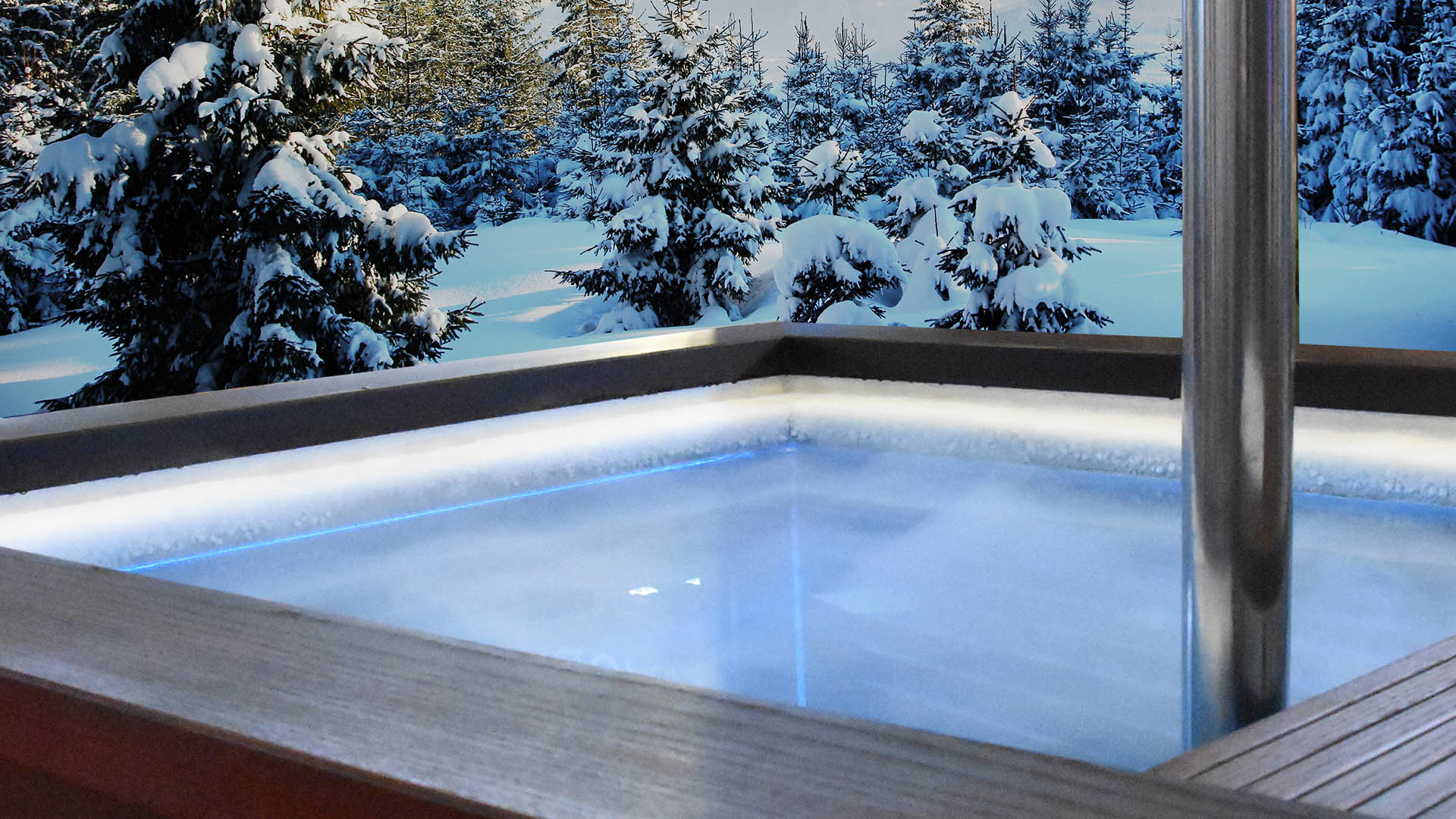 Installateur de bain d'eau glacée en Suisse