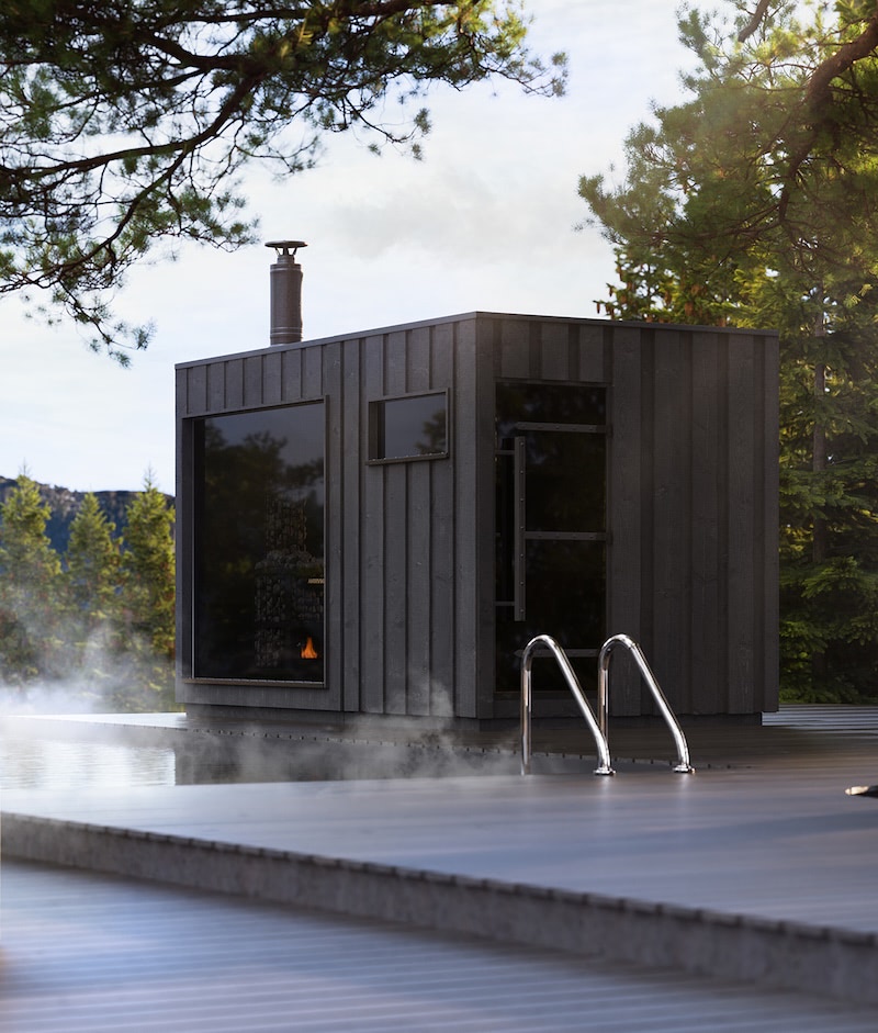 Construction sauna extérieur Suisse