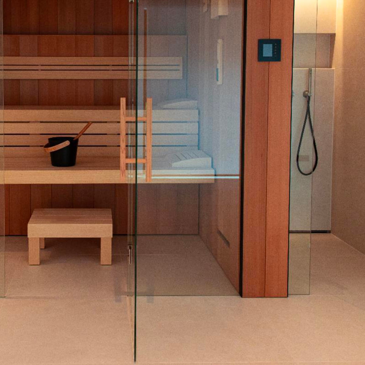 Douche Sauna Hammam