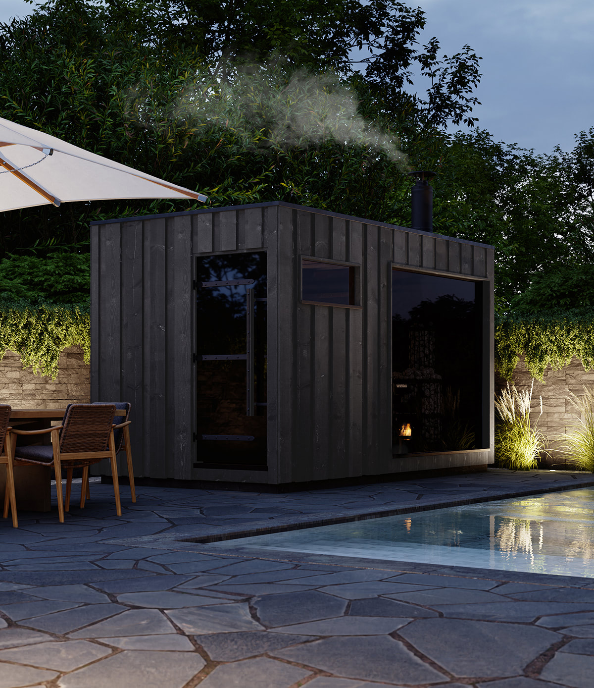 Sauna extérieur Suisse